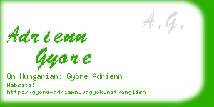 adrienn gyore business card